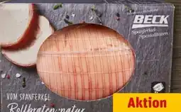 REWE Center Beck Spanferkel-Rollbraten Angebot