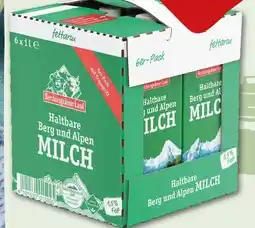 REWE Center Berchtesgadener Land Milch Angebot