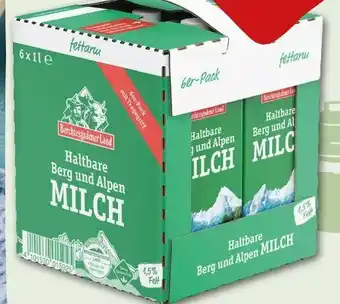 REWE Center Berchtesgadener Land Milch Angebot