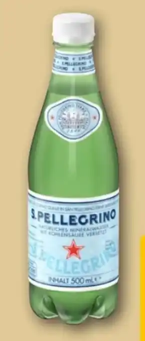 REWE Center San Pellegrino Mineralwasser Angebot
