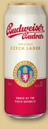 REWE Center Budweiser Budvar (CZ) Original Czech Lager Bier Angebot