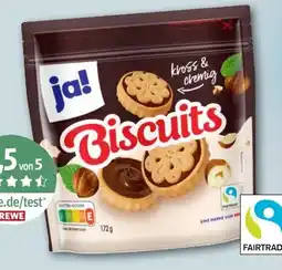 REWE Center ja! Biscuits Angebot