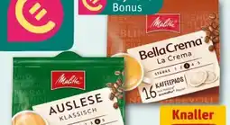 REWE Center Melitta Bella Crema La Kaffeepads Angebot