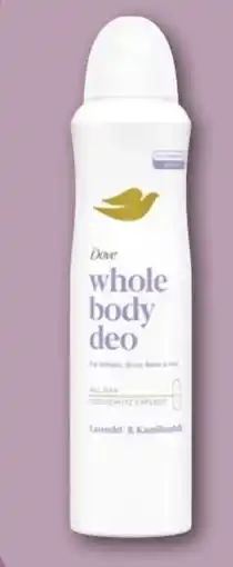 REWE Center Dove Whole Body Deospray Angebot