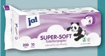 REWE Center ja! Tissue Toilettenpapier Angebot