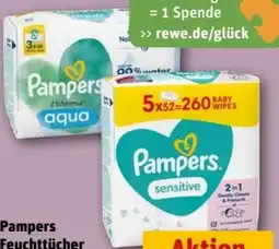 REWE Center Pampers Feuchttücher Angebot