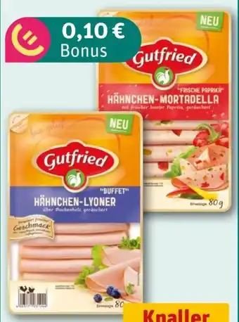 REWE Gutfried Geflügel-Aufschnitt Angebot