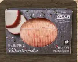 REWE Beck Spanferkel-Rollbraten Angebot