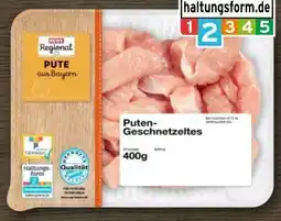 REWE Rewe Regional Puten-Geschnetzeltes Angebot