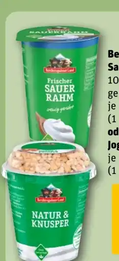 REWE Berchtesgadener Land Sauerrahm Angebot