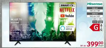 Selgros Hisense 4k Led Tv 58 A7100f Angebot