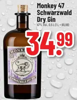 trinkgut Monkey 47 Schwarzwald Dry Gin Angebot