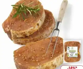 Edeka Hofglück Schweine-Rückensteaks Angebot