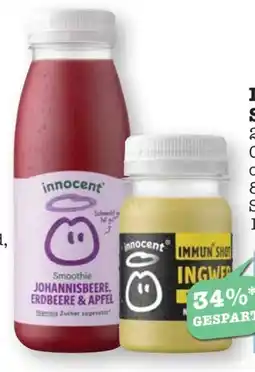 Scheck-in-Center Innocent Smoothie Johannisbeere Erdbeere und Apfel Angebot