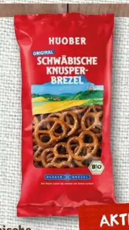 nahkauf Huober Brezel Original Schwäbische Bio Knusper-Brezel Angebot