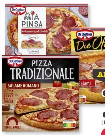 Scheck-in-Center Dr. Oetker Die Ofenfrische Salami Angebot