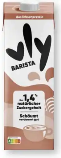 Scheck-in-Center Vly Barista Erbsendrink Angebot