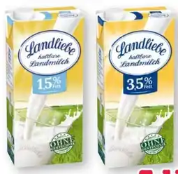 Scheck-in-Center Landliebe Haltbare Landmilch Angebot
