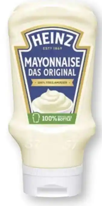 Scheck-in-Center Heinz Mayonnaise Das Original Angebot