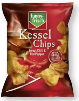 Scheck-in-Center Funny Frisch Kessel Chips Sweet Chili & Red Pepper Angebot