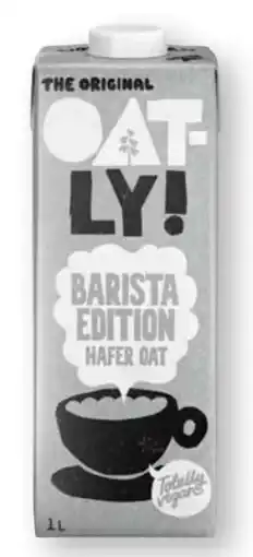 Scheck-in-Center Oatly Hafer Drink Barista Angebot