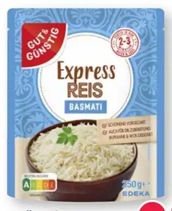 Scheck-in-Center Gut & Günstig Express Reis Angebot