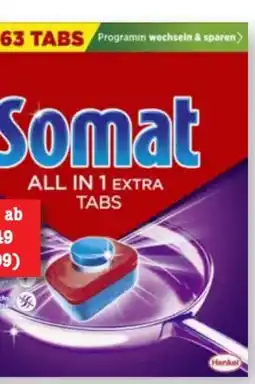 Scheck-in-Center Somat Spülmaschinentabs Angebot