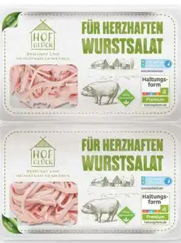 Scheck-in-Center Hofglück Lyoner in Streifen Angebot