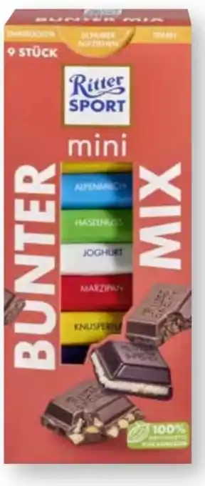 Scheck-in-Center Ritter Sport Minis Bunter Mix Angebot