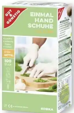 Scheck-in-Center Gut & Günstig Einmalhandschuhe Angebot