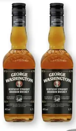 Scheck-in-Center George Washington Bourbon Whiskey Angebot