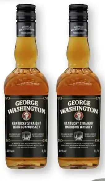 Scheck-in-Center George Washington Bourbon Whiskey Angebot