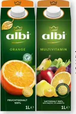 Scheck-in-Center Albi Saft Angebot
