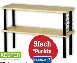 Scheck-in-Center Kesper Küchenregal Angebot