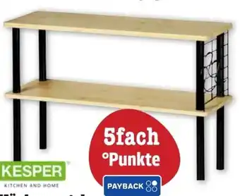 Scheck-in-Center Kesper Küchenregal Angebot