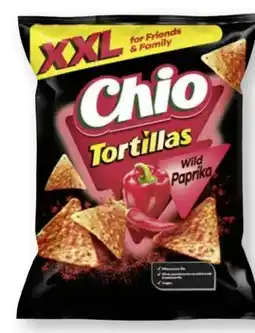 Scheck-in-Center Chio Tortillas Wild Paprika Angebot