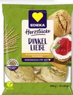 Scheck-in-Center Edeka Herzstücke Dinkelliebe Angebot
