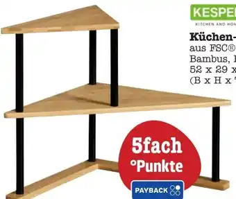 Scheck-in-Center Kesper Küchen-Eckregal Angebot
