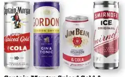 Scheck-in-Center Captain Morgan Original Spiced Gold & Cola Angebot