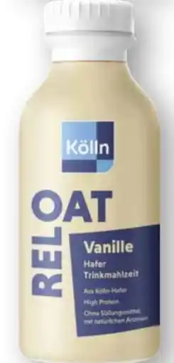 Edeka Kölln Reloat Hafer-Trinkmahlzeit Vanille Angebot