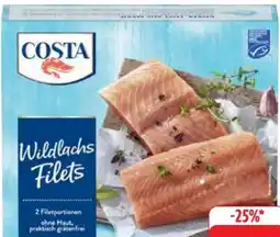 Edeka Costa Wildlachs Filets Angebot