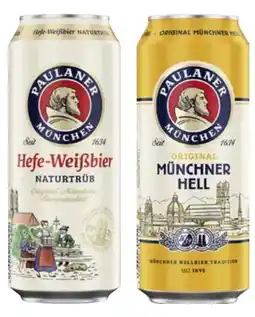Edeka Paulaner Hefe-Weißbier Naturtrüb Angebot
