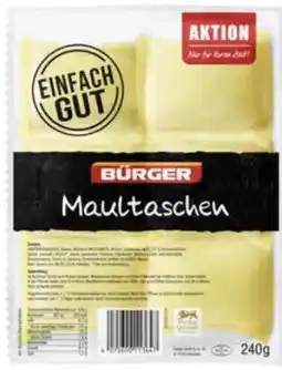 Edeka Bürger Maultaschen Angebot