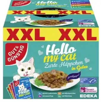 Edeka Gut & Günstig Hello my cat Zarte Häppchen Angebot