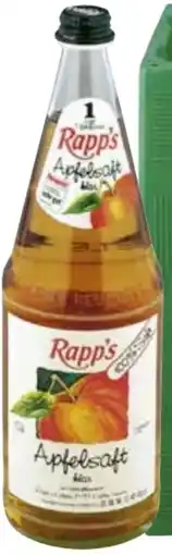 Edeka Rapp's Kelterei Apfelsaft Angebot