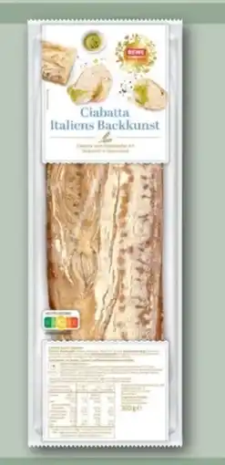 REWE Center Rewe Feine Welt Italiens Backkunst Ciabatta Angebot