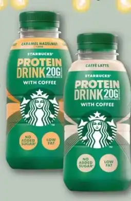 REWE Center Starbucks Protein Drink Caffe Latte Angebot