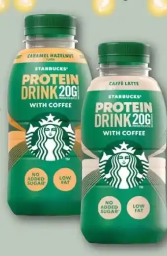REWE Center Starbucks Protein Drink Caffe Latte Angebot
