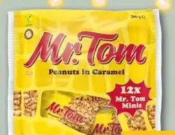 REWE Center Mr. Tom Peanuts in Caramel Mini Angebot
