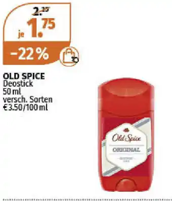 Müller Old Spice Deostick 50ml Angebot